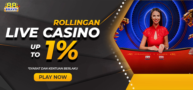 BONUS ROLLINGAN LIVE CASINO up to 1%